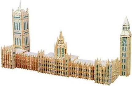 Woodcraft construction kit Woodcraft Dřevěné 3D puzzle slavné budovy Big Ben - obrázek 1