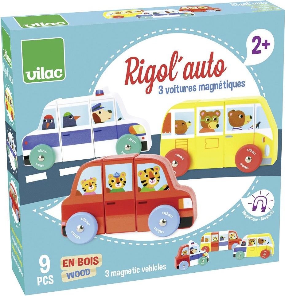 Vilac Magnetická auta - obrázek 4