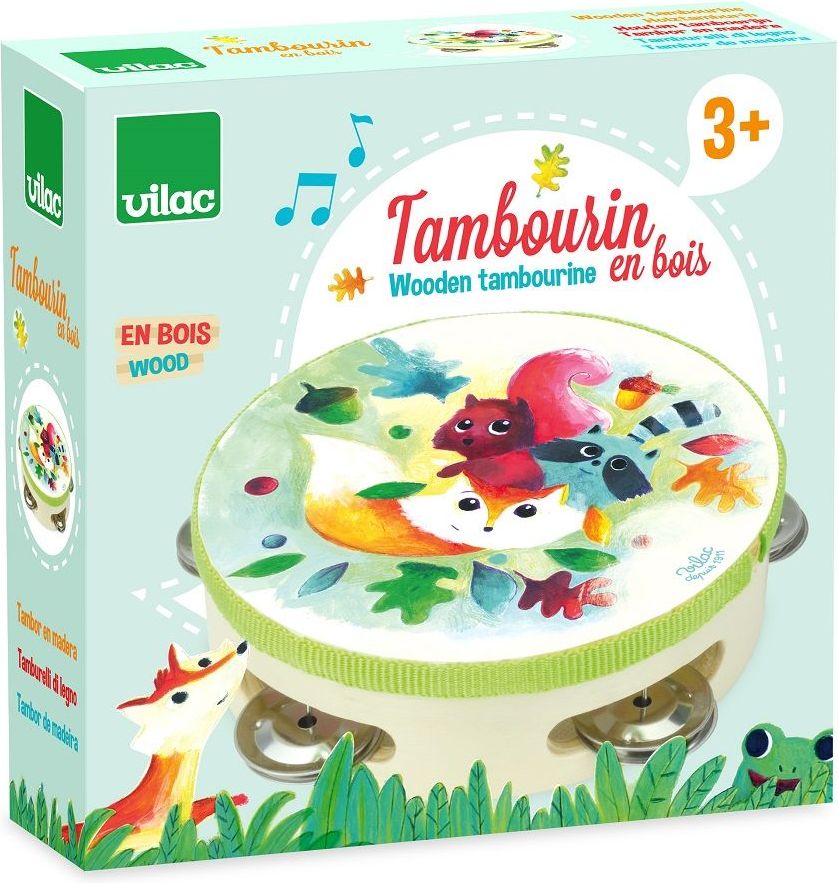 Vilac Tamburína Woodland - obrázek 10