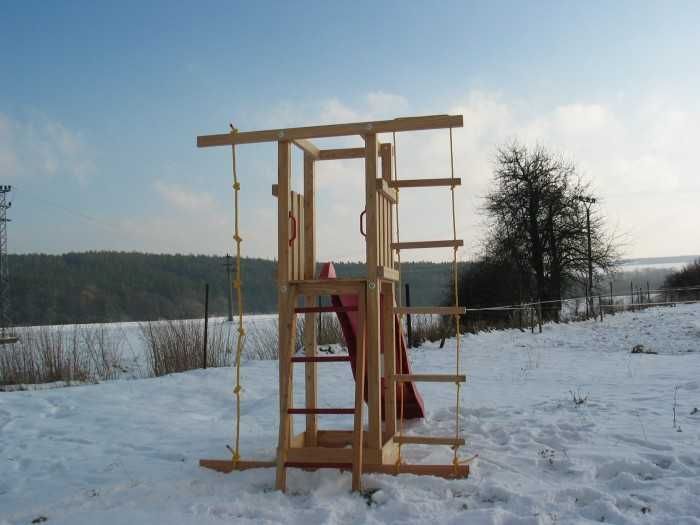 PA Dřevěné dětské hřiště - Stavebnice - Modul Start - obrázek 2