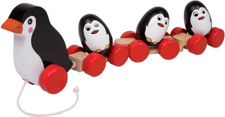 Small Foot Rodinka tučňáků na provázku - obrázek 1