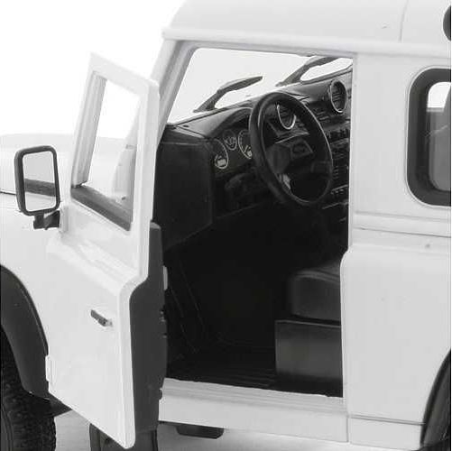 Welly - Land Rover Defender 1:24 bílý - obrázek 6