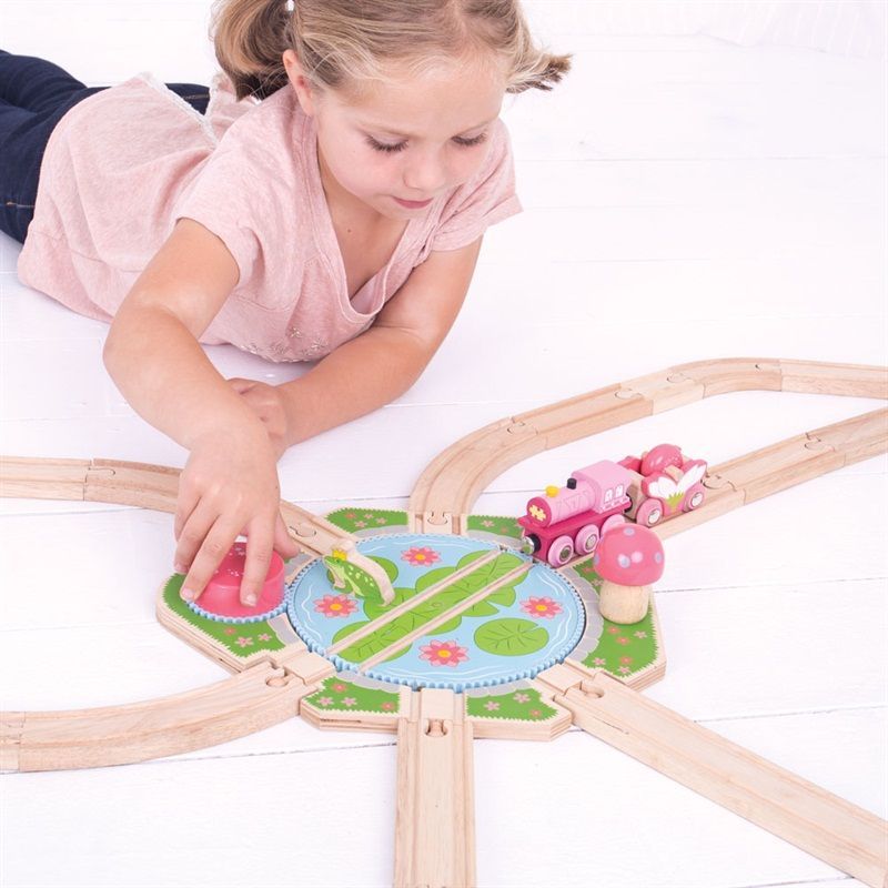 Bigjigs Rail Velká točna Lilypad - obrázek 5