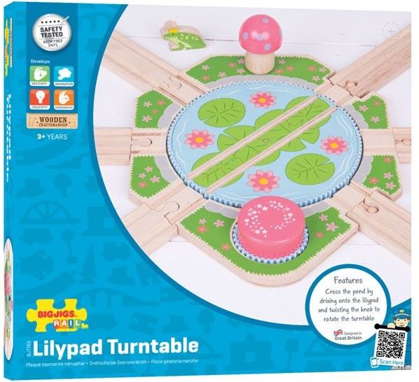 Bigjigs Rail Velká točna Lilypad - obrázek 6