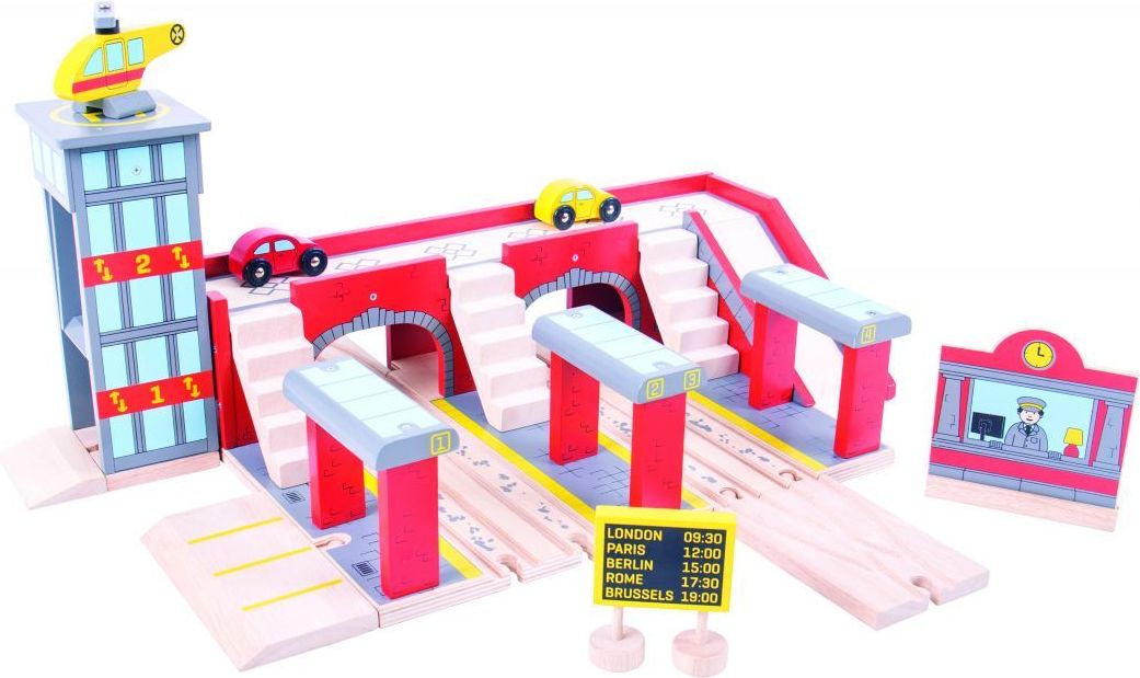 Bigjigs Rail Nádraží Grand central station - obrázek 1
