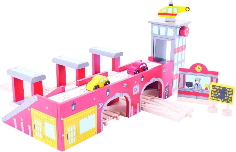 Bigjigs Rail Nádraží Grand central station - obrázek 2