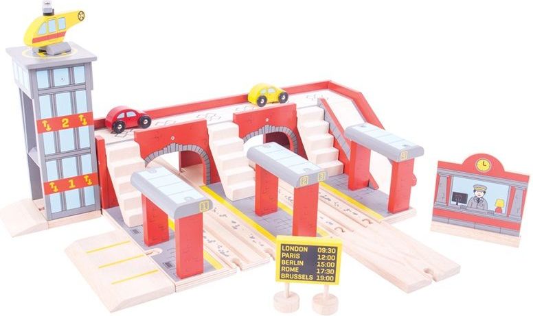 Bigjigs Rail Nádraží Grand central station - obrázek 6