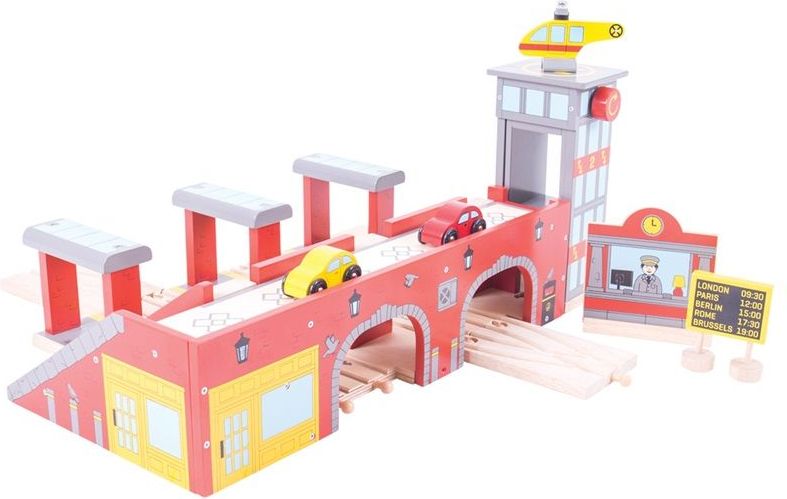 Bigjigs Rail Nádraží Grand central station - obrázek 8