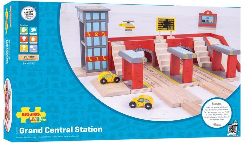 Bigjigs Rail Nádraží Grand central station - obrázek 9
