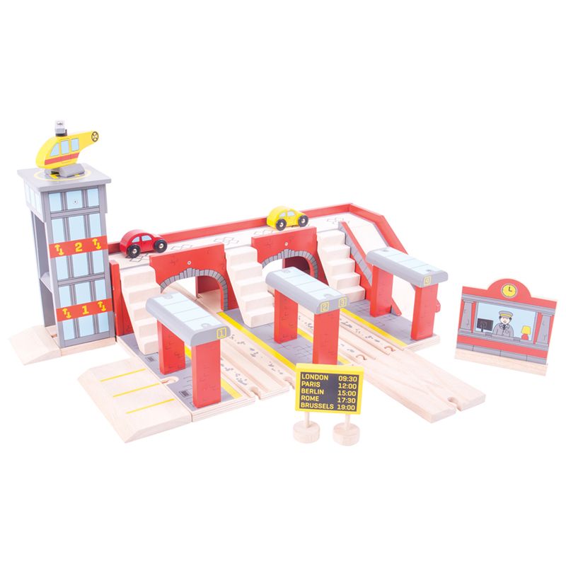 Bigjigs Rail Nádraží Grand central station - obrázek 12