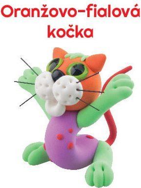 Tvořivá hmota/modelína Paulinda Sweet cat 28g+8g s doplňky asst 6 druhů - obrázek 1