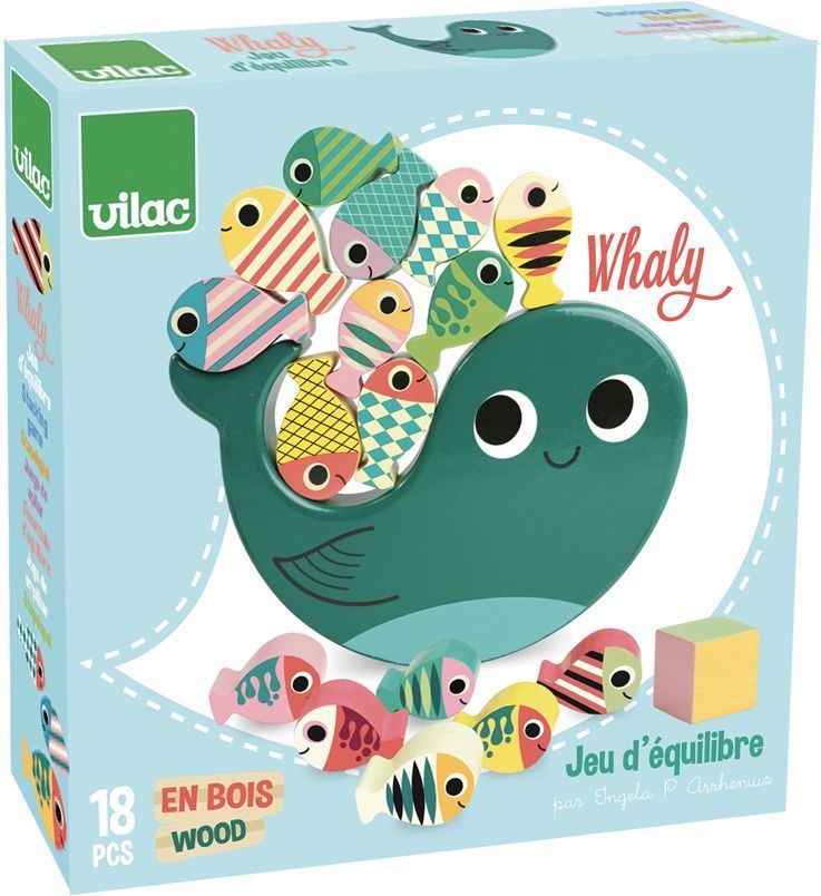 Vilac Motorická balanční hra Velryba - obrázek 6