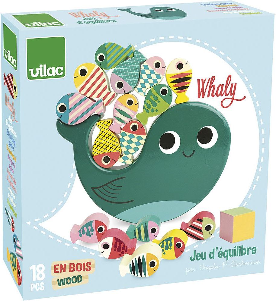 Vilac Motorická balanční hra Velryba - obrázek 14