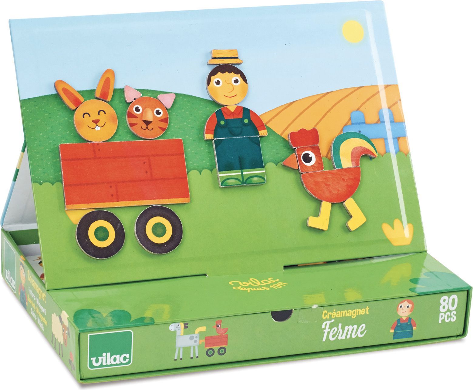 Vilac Kreativní hra s magnety Farma - obrázek 3