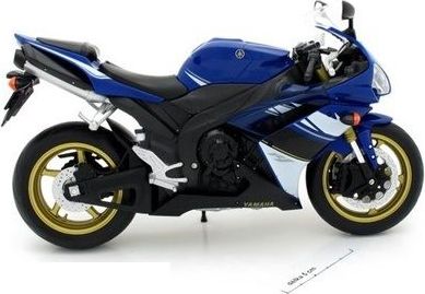 Welly Motocykl Yamaha YZF-R1 1:18 modrá - obrázek 1