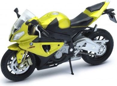 Welly Motocykl BMW S1000RR 1:18 zlatý - obrázek 3