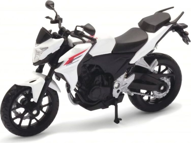 Welly Motocykl Honda CB500F 1:18 bílá - obrázek 3