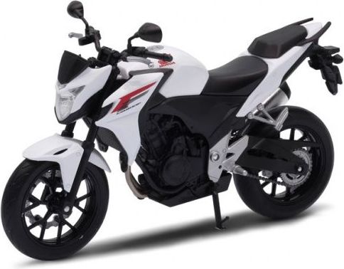 Welly Motocykl Honda CB500F 1:18 bílá - obrázek 2
