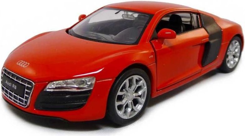 Welly Audi R8 V10 (2016) 1:34 červené - obrázek 1
