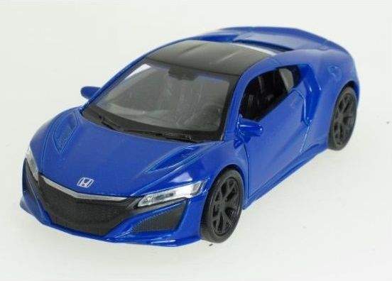 Welly - Honda NSX (2015) model 1:34 modrá - obrázek 1