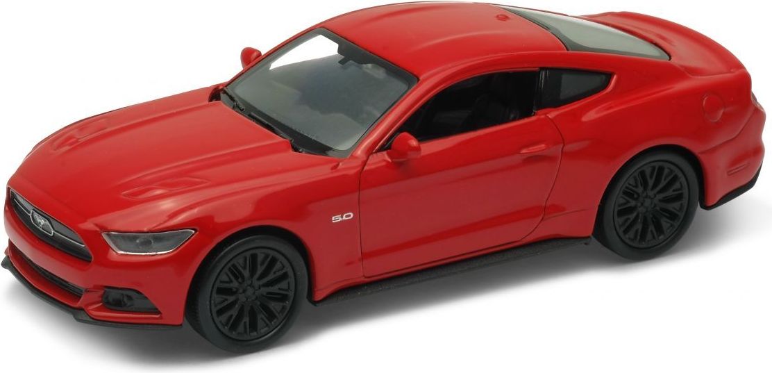 Welly - Ford Mustang GT (2015) model 1:34 červený - obrázek 2
