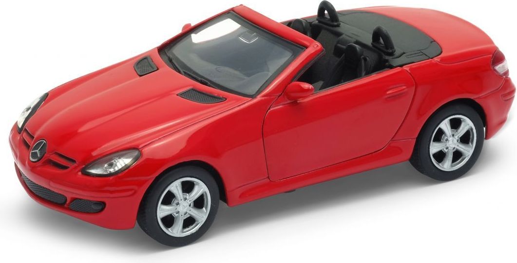 Welly - Mercedes-Benz SLK350 cabrio model 1:34 červený - obrázek 2
