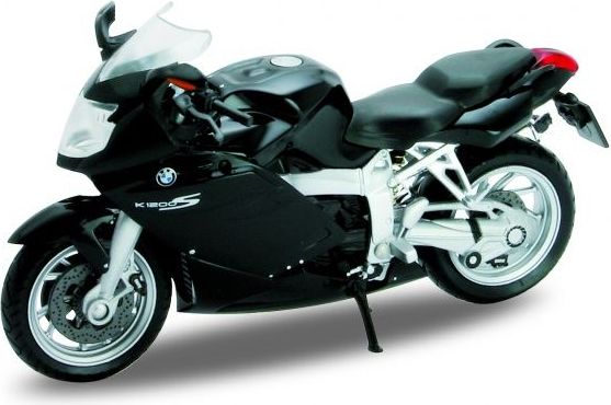 Welly - Motocykl BMW K1200S model 1:18 černé - obrázek 2
