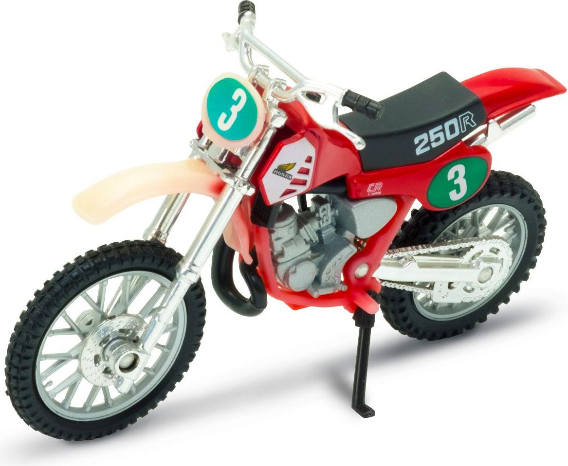 Welly Motocykl Honda CR250R 1:18 červená - obrázek 2