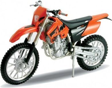 Welly - Motocykl KTM 450SX Racing model 1:18 oranžový - obrázek 1