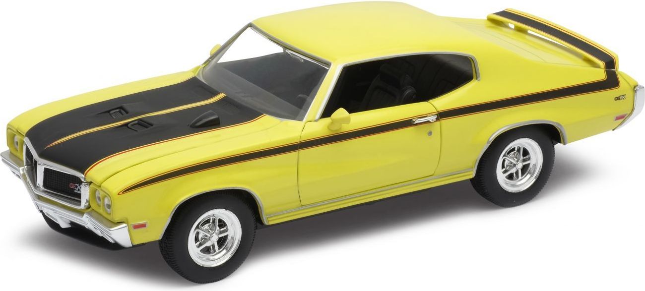 Welly - Buick GSX (1970) model 1:24 žlutý - obrázek 1