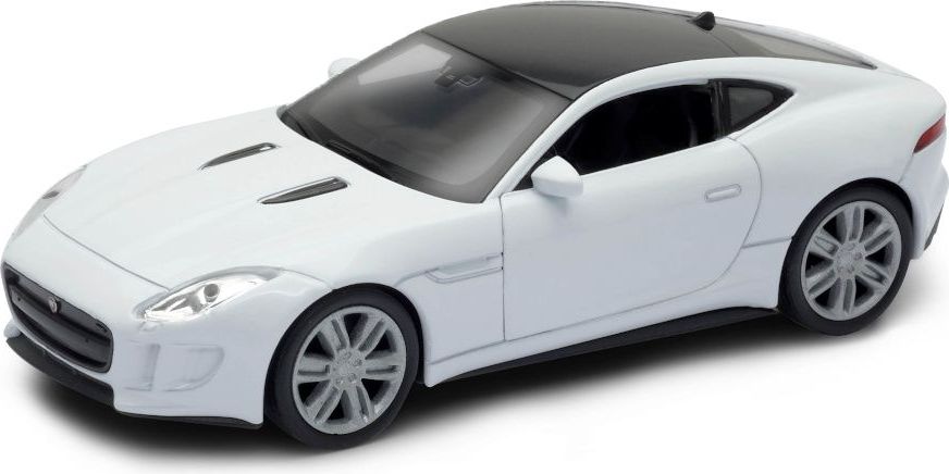 Welly Jaguar F-Type Coupe 1:34 stříbrný - obrázek 3