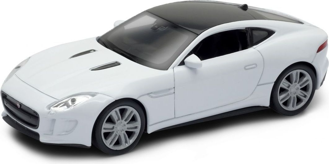 Welly Jaguar F-Type Coupe 1:34 stříbrný - obrázek 2
