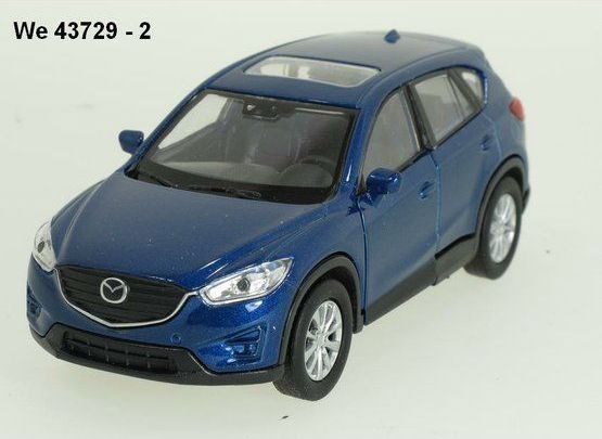 Welly Mazda CX-5 1:34 modrá - obrázek 1