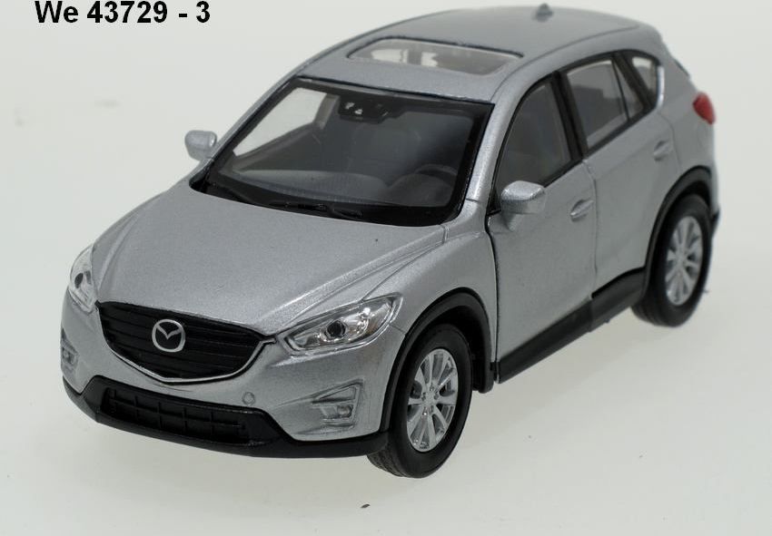 Welly - Mazda CX-5 model 1:34 stříbrná - obrázek 1