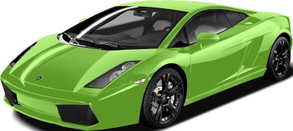 Welly - Lamborghini Huracan LP610-4 model 1:34 zelené - obrázek 1