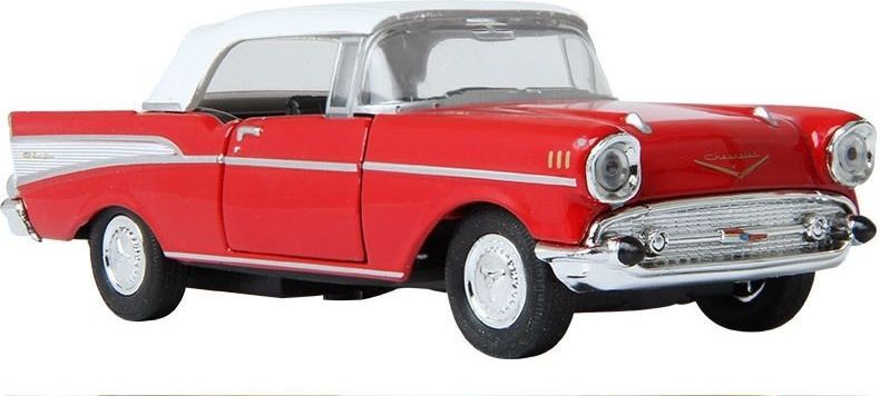 Welly - Chevrolet Bel Air ('57)1:34 červené - obrázek 1