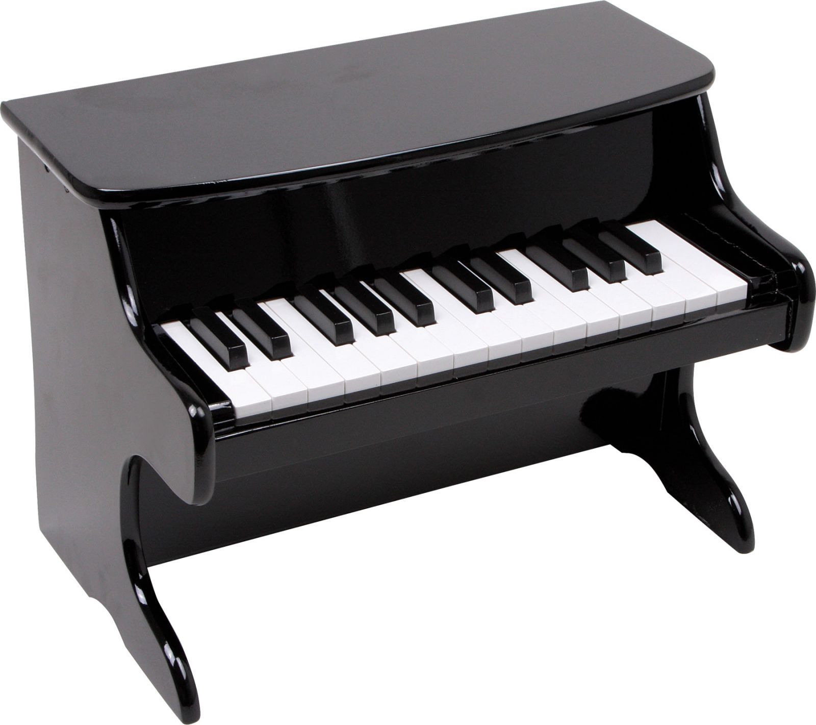 Small Foot Dřevěný klavír Premium černý - obrázek 1