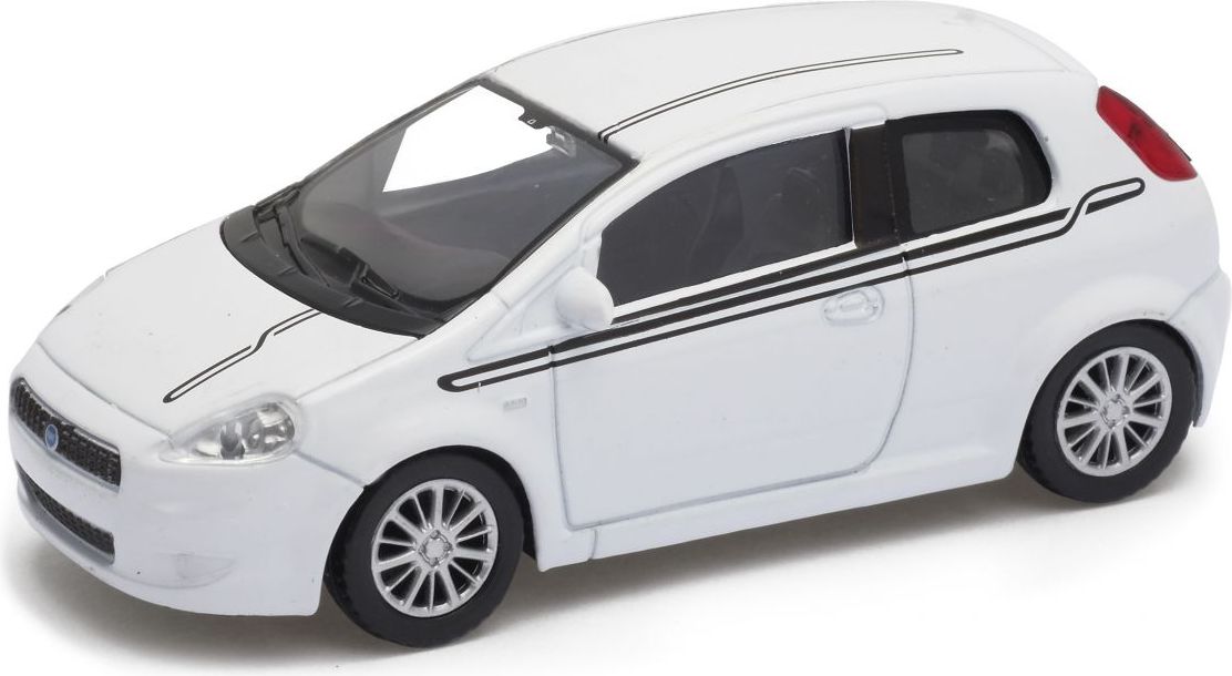 Welly - Fiat Grande Punto model 1:43 bílý sport - obrázek 1