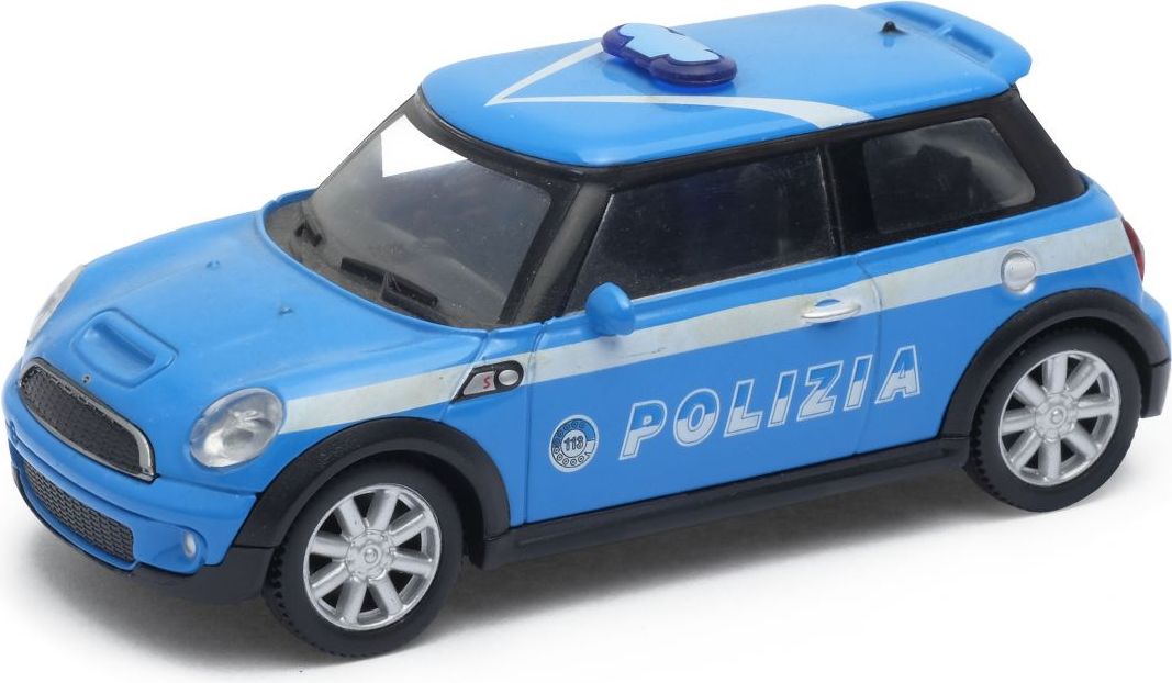 Welly - Mini Cooper S 1:43 policie - obrázek 1