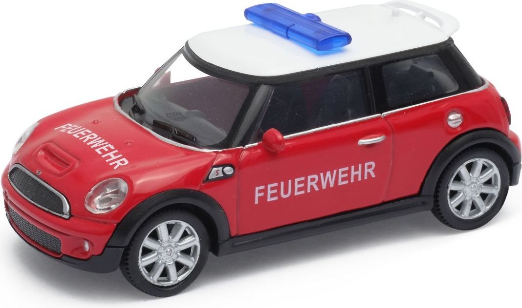 Welly - Mini Cooper S 1:43 policie - obrázek 2