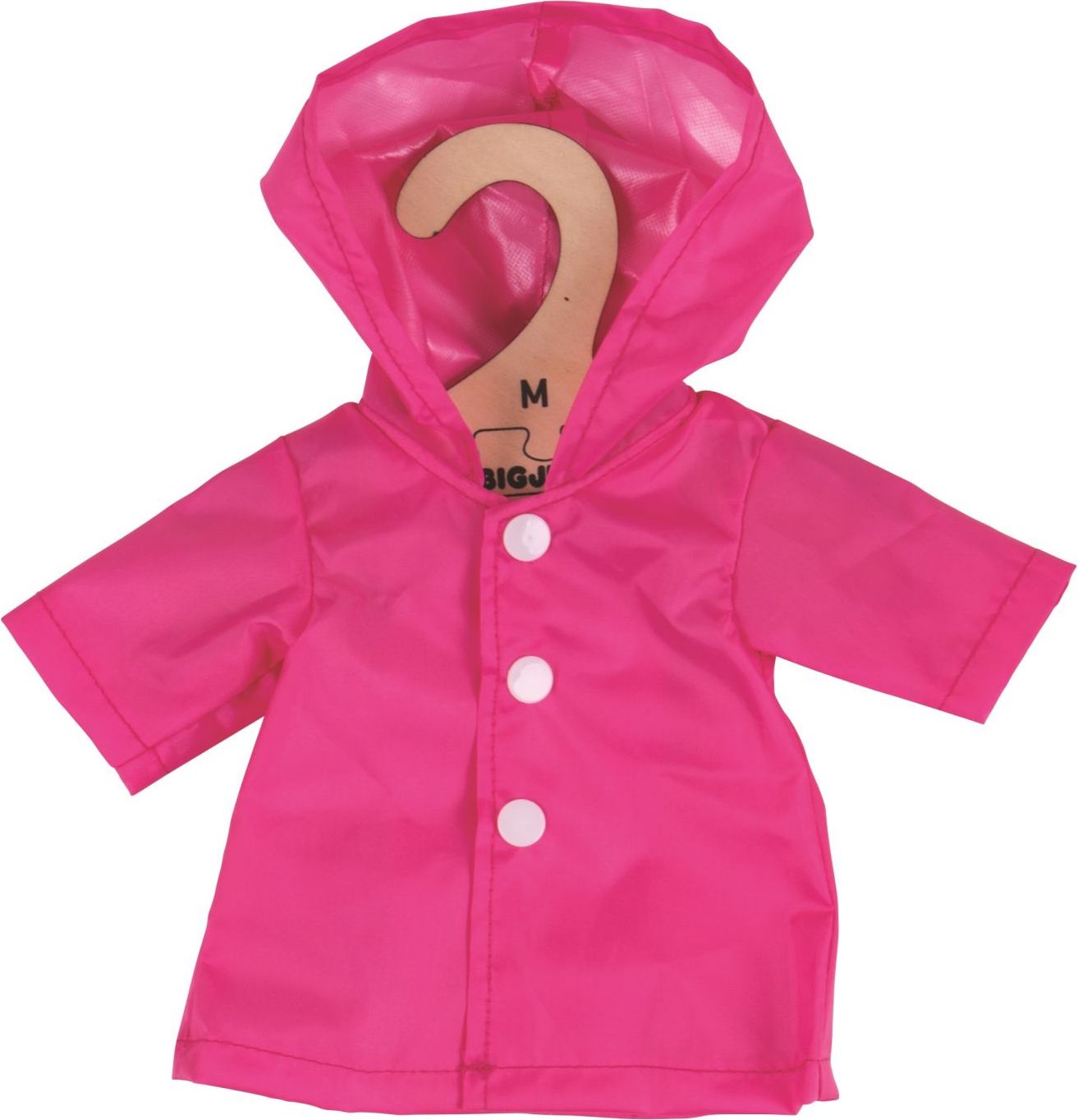 Bigjigs Toys Růžový kabátek  pro panenku 34 cm - obrázek 1