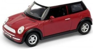 Welly - Mini Cooper S (bílá střecha) model 1:43 žlutý - obrázek 1