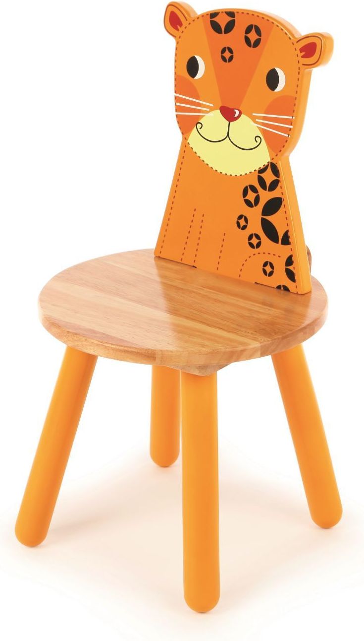 Tidlo Dřevěná židle Animal leopard - obrázek 1
