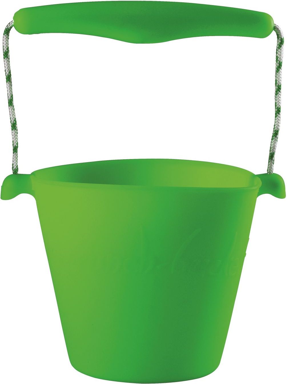 Scrunch silikonový kbelíček zelený - obrázek 1