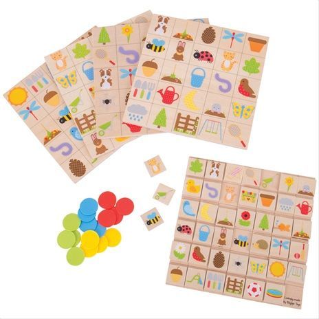 Bigjigs Toys Zahradní bingo - obrázek 1