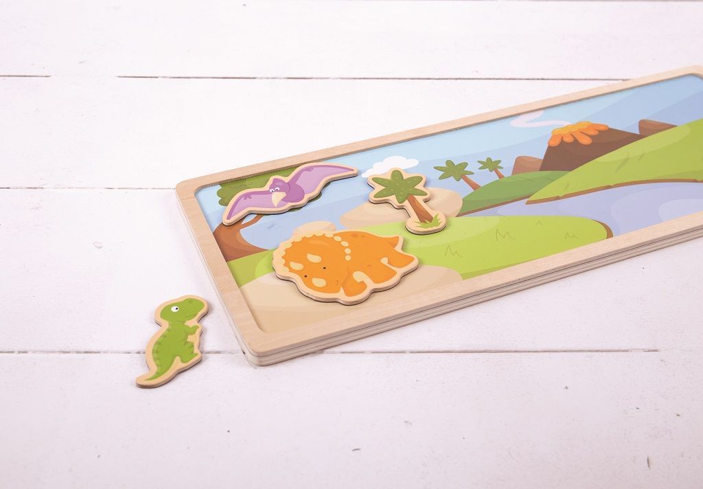 Magnetické puzzle Bigjigs Toys Safari - obrázek 3