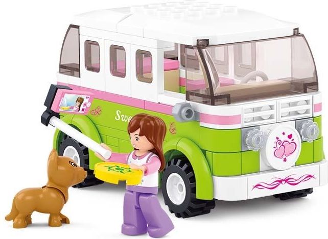 Sluban Girls Dream Town M38-B0523 Obytné auto - obrázek 1