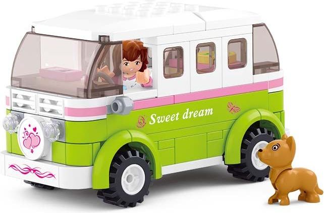 Sluban Girls Dream Town M38-B0523 Obytné auto - obrázek 3