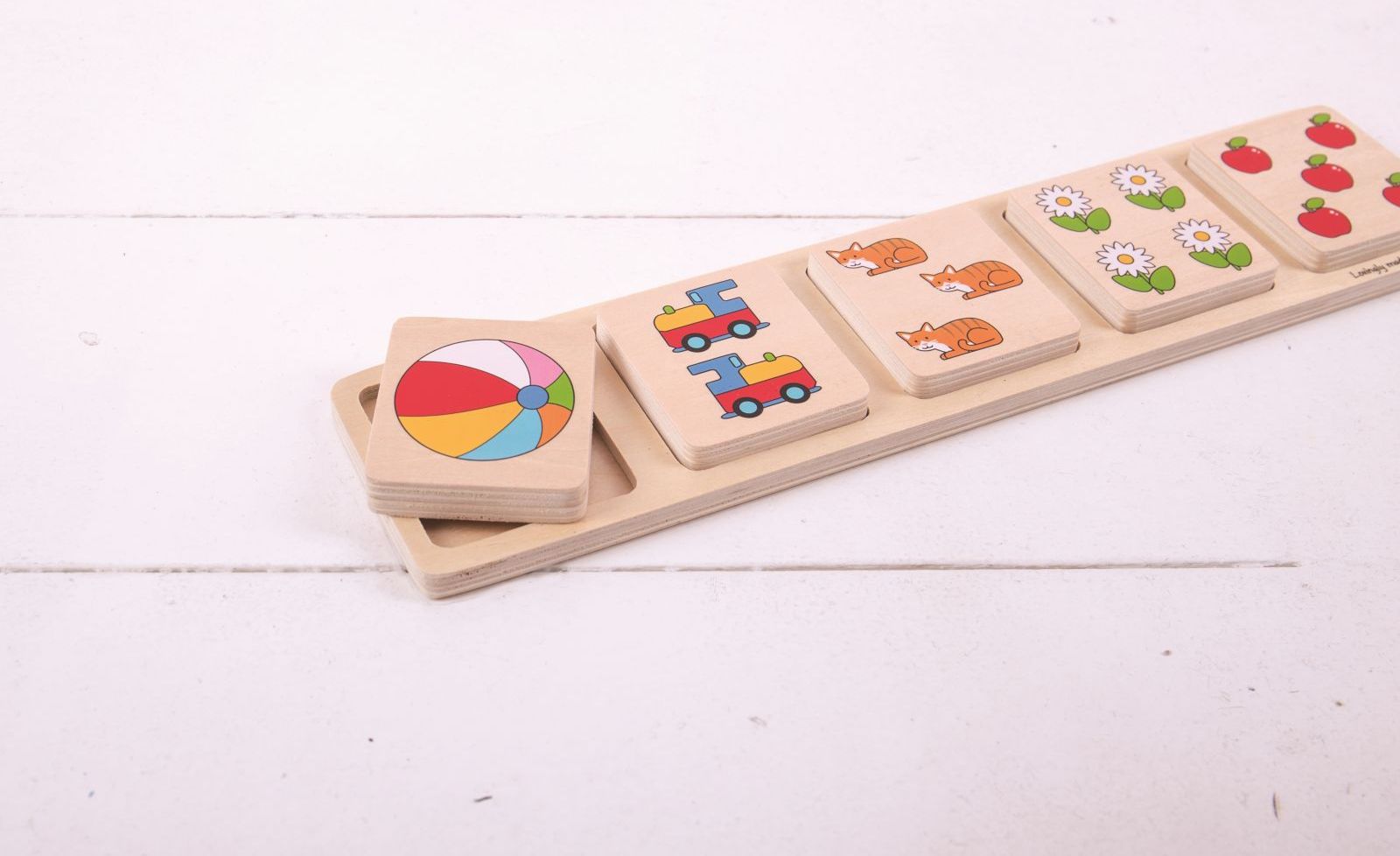 Vkládací puzzle Bigjigs Toys Počítání - obrázek 3