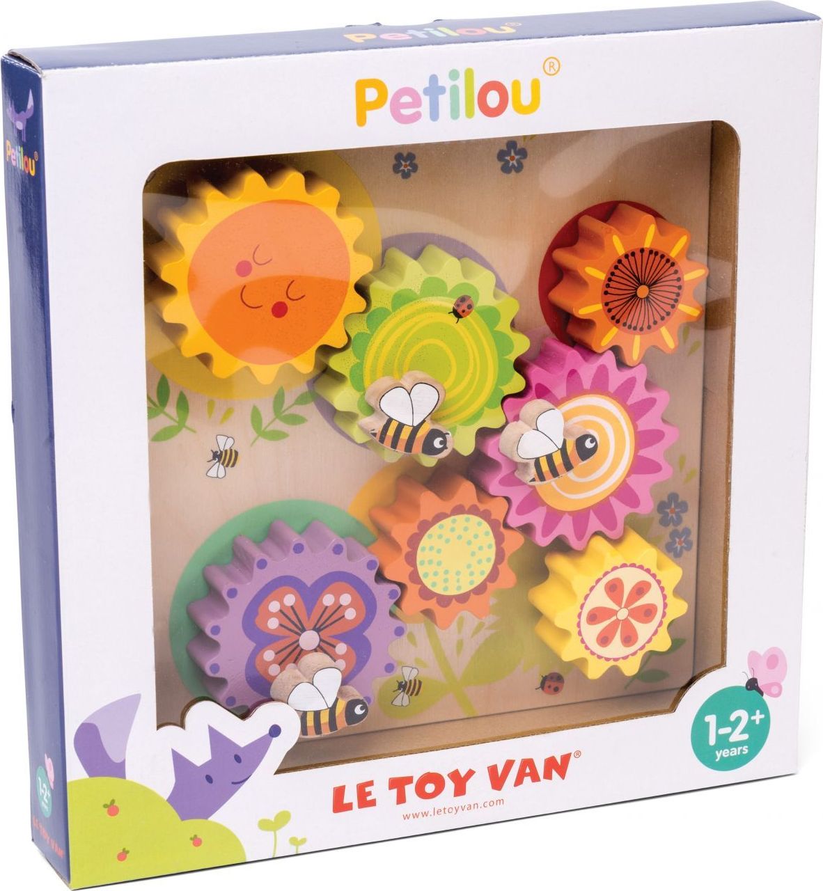 Le Toy Van Petilou Ozubená kola včelka - obrázek 3